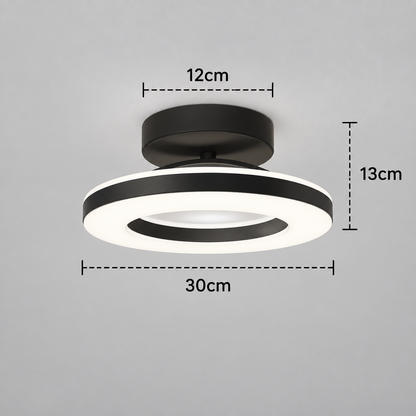 Acrylic Round LED Ceiling Light | Modern Hallway & Entrance Fixture
