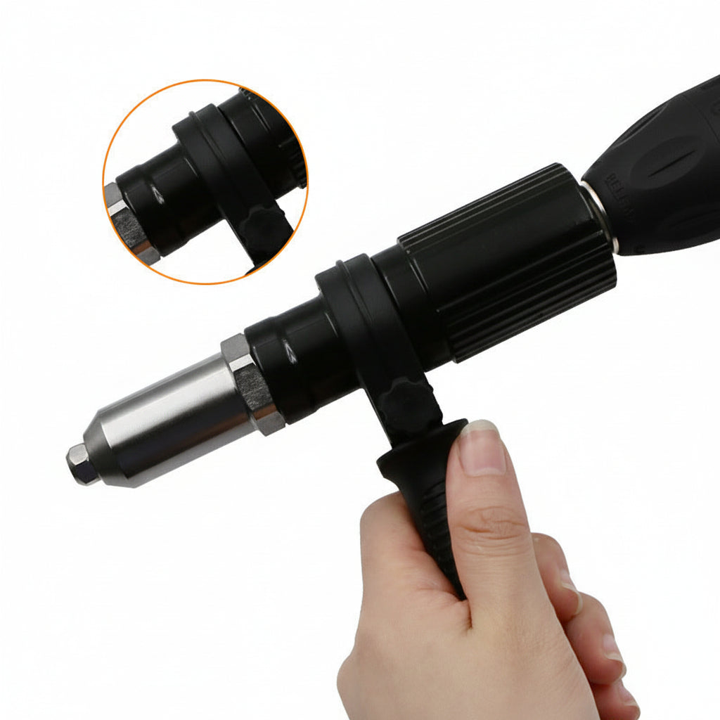 Rivettatrice Trapano Adattatore Kit Ugelli Intercambiabili