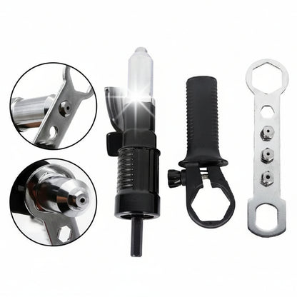 Rivettatrice Trapano Adattatore Kit Ugelli Intercambiabili