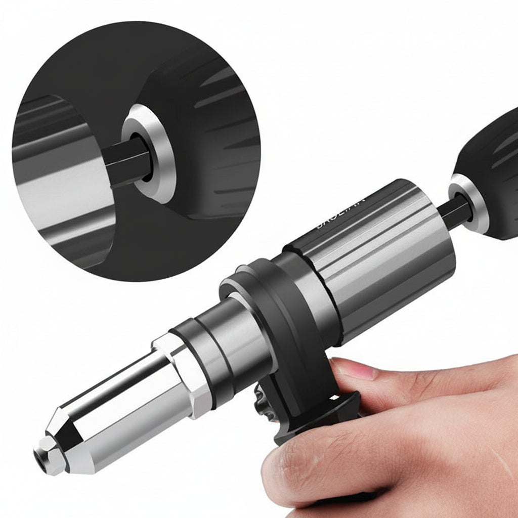 Rivettatrice Trapano Adattatore Kit Ugelli Intercambiabili