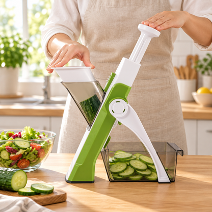 Affettaverdure regolabile con spessore regolabile, utensile da cucina sicuro