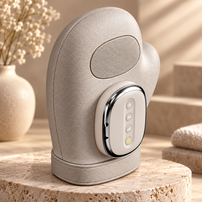 Massaggiatore elettrico per mani con compressione ad aria e calore, per il sollievo