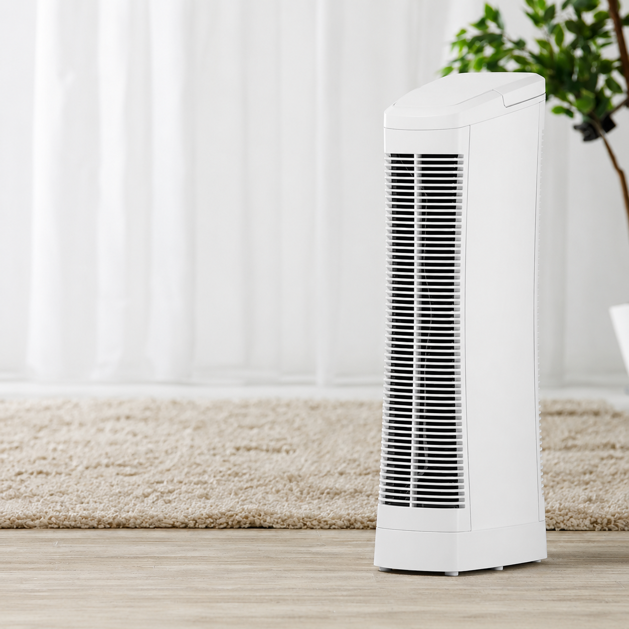 Purificator de aer ionic cu ventilator silențios