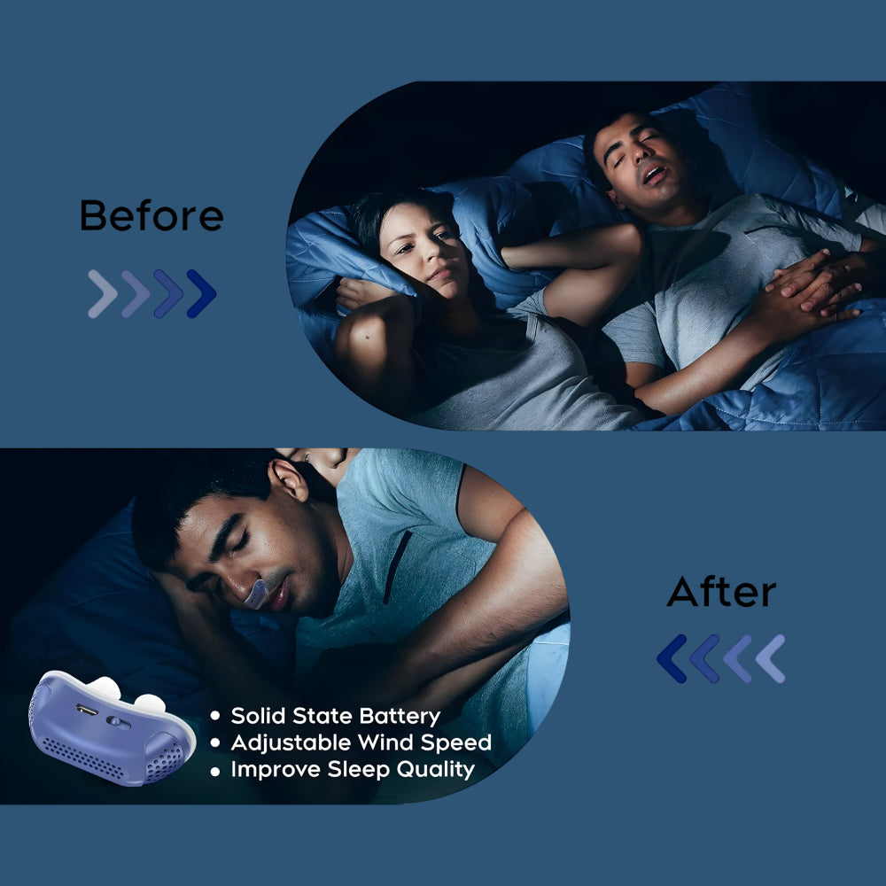 Dispozitiv Anti Sforăit Ajutor pentru Somn Nazal Suport pentru Respirație din Silicon