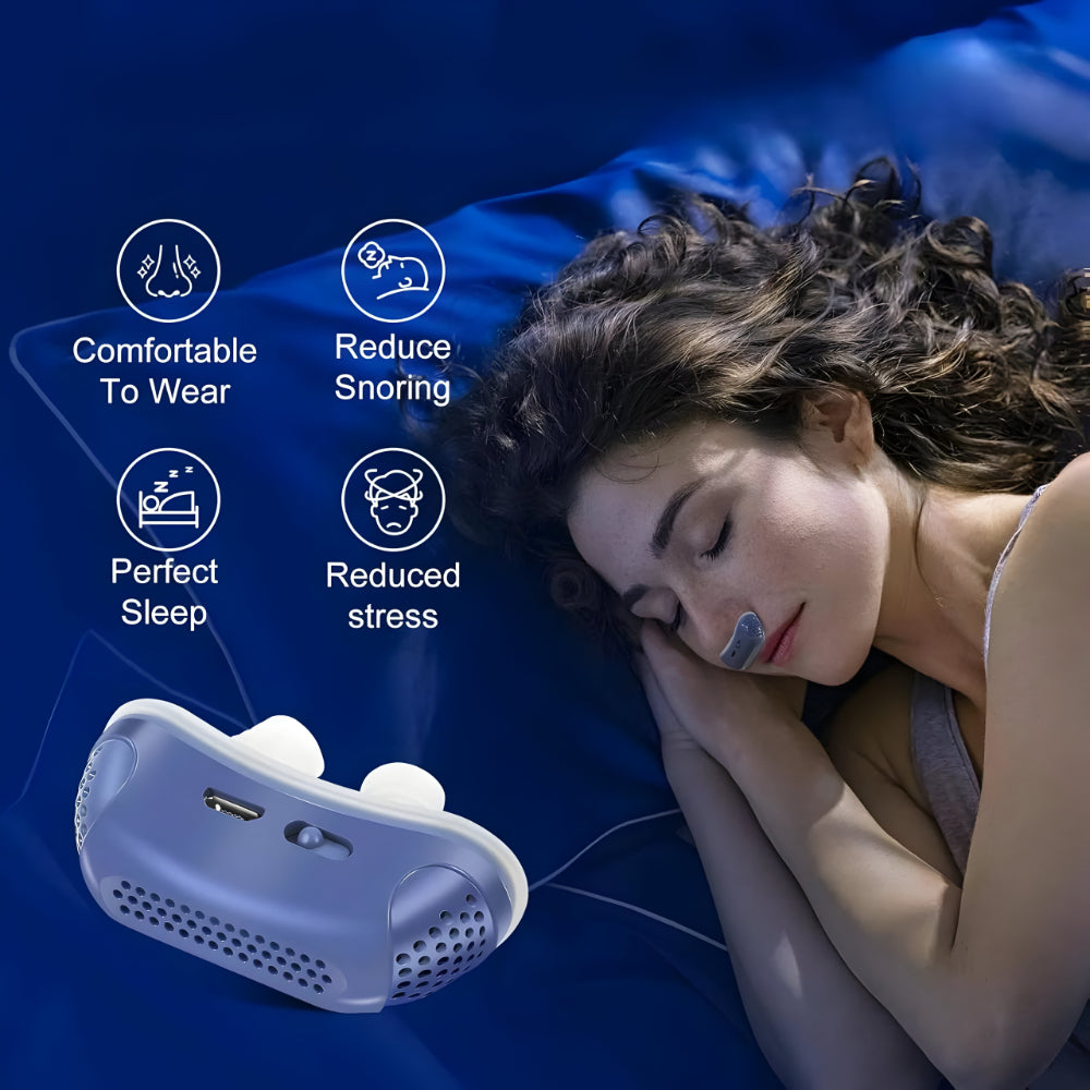 Anti Snoring Device Nasal Sleep Aid Silicone Breathing Support