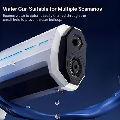 Pistola de Agua Automática Tanque Grande Exterior Salpicadura de Munición