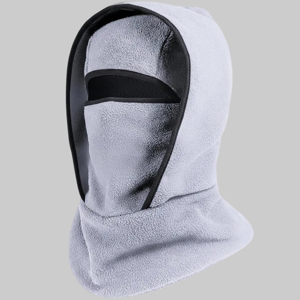 Cagulă de schi din fleece termic, rezistentă la vânt, pentru față, de iarnă