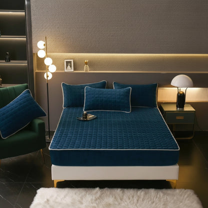 סדינים למיטה סדין אלסטי רך ונושם לכיסוי מזרן