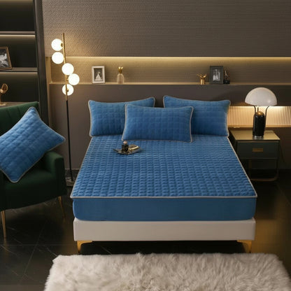 סדינים למיטה סדין אלסטי רך ונושם לכיסוי מזרן