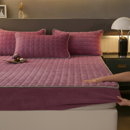 סדינים למיטה סדין אלסטי רך ונושם לכיסוי מזרן