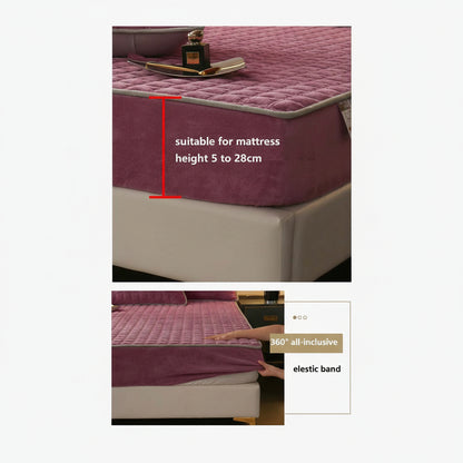 סדינים למיטה סדין אלסטי רך ונושם לכיסוי מזרן
