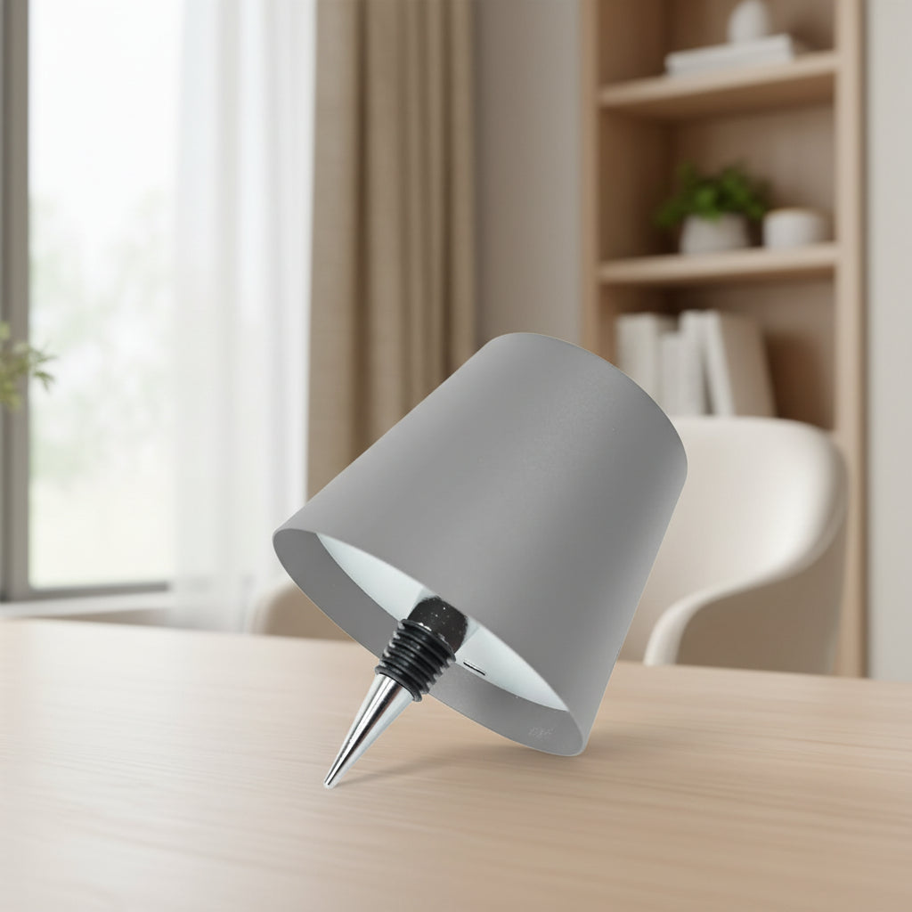 Flaske Bordlampe LED Dekorativ Natlys Skrivebord Stemningslampe