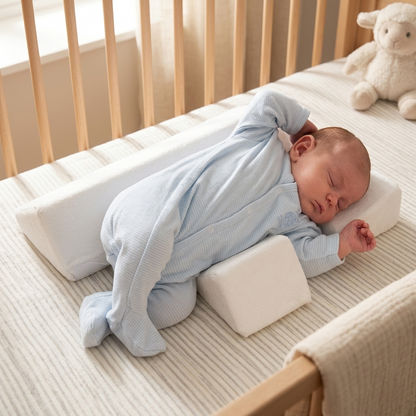 Almohada para bebé antirrodadura posicionador para dormir en cuna