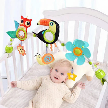 Baby Stroller Toy Arch Hanging Sensory Activity Toys