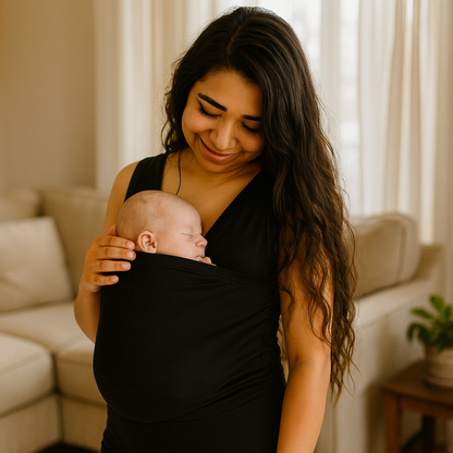 Baby Carrier Shirt for Newborns Comfortable Elastic Fabric Wear 0