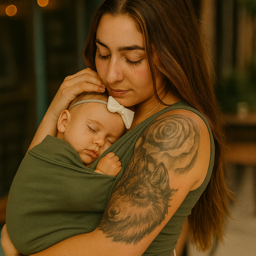 Baby Carrier Shirt for Newborns Comfortable Elastic Fabric Wear 4