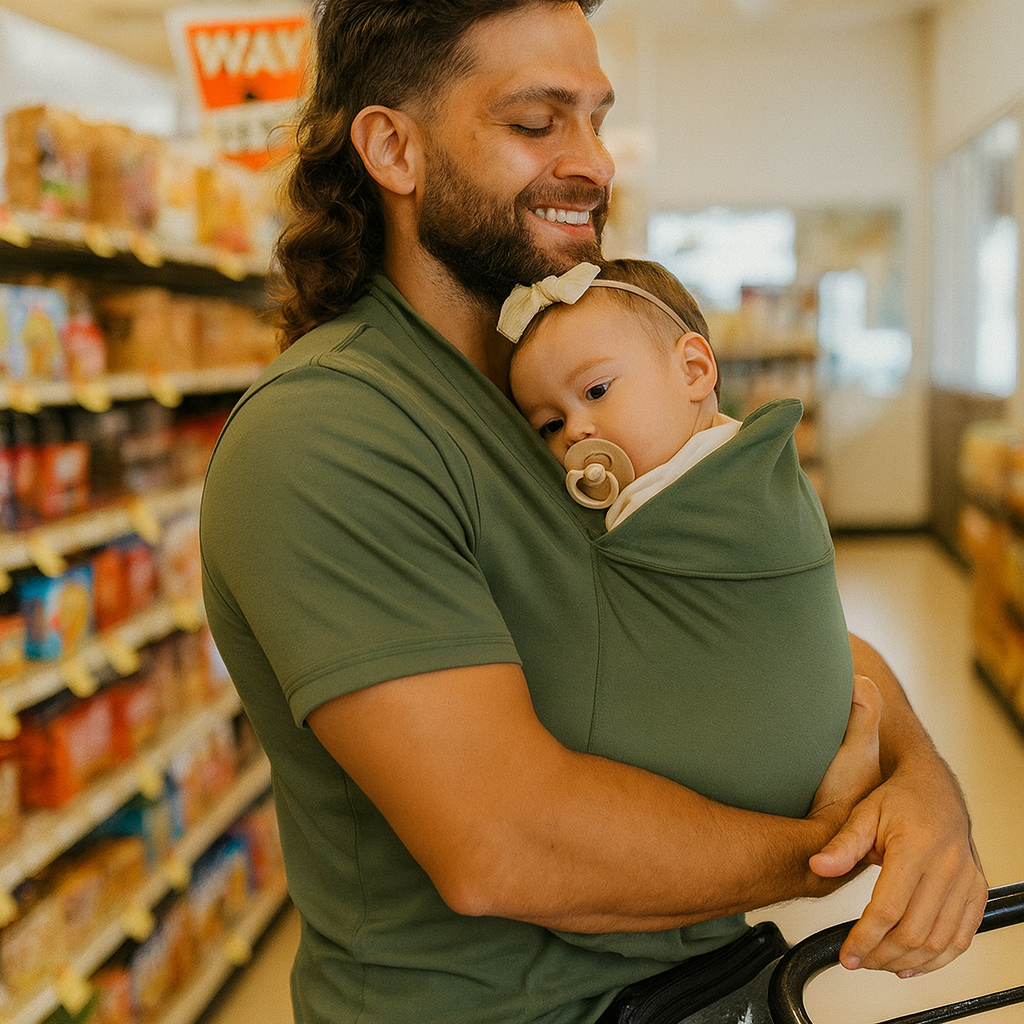 Baby Carrier Shirt for Newborns Comfortable Elastic Fabric Wear 5