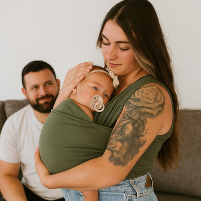 Baby Carrier Shirt for Newborns Comfortable Elastic Fabric Wear 6