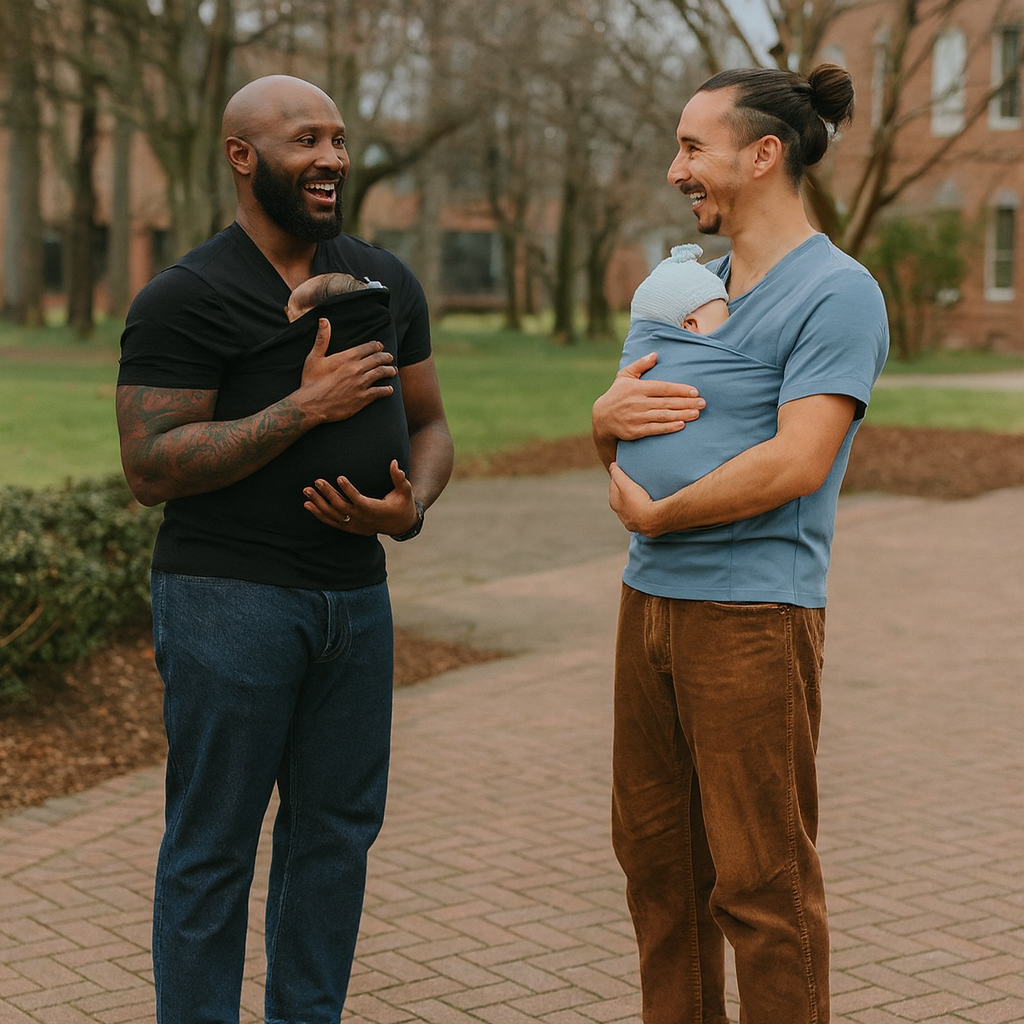 Baby Carrier Shirt for Newborns Comfortable Elastic Fabric Wear 7