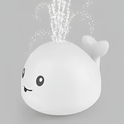 Bath Toy Automatic Water Sprinkler Whale Light Spinner