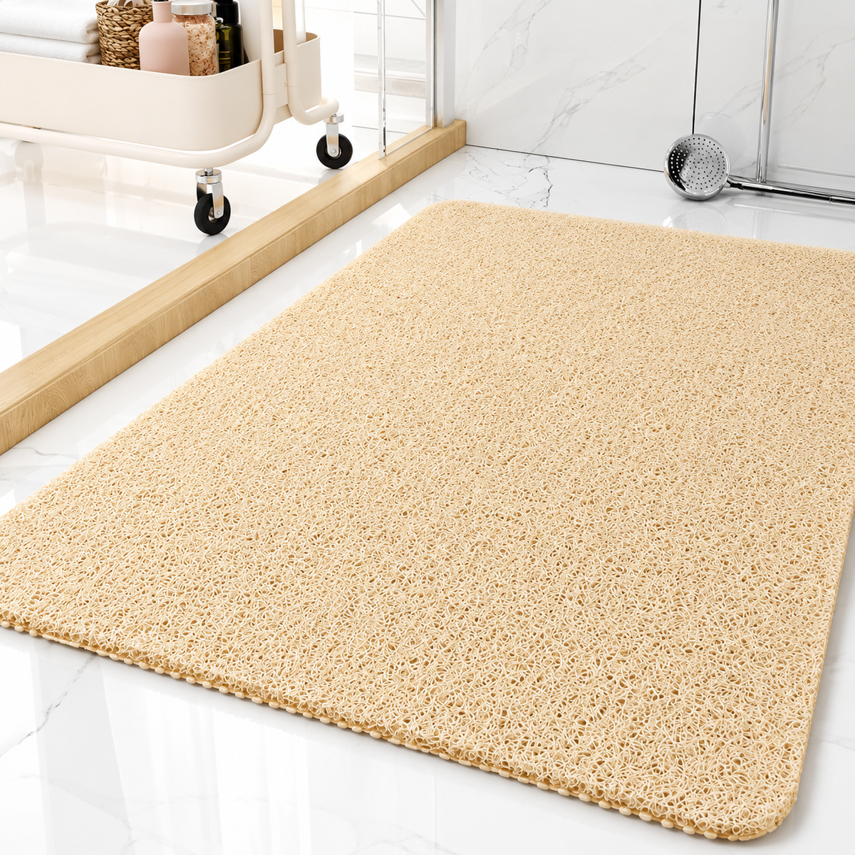 Tappetino da bagno antibatterico con design antiscivolo