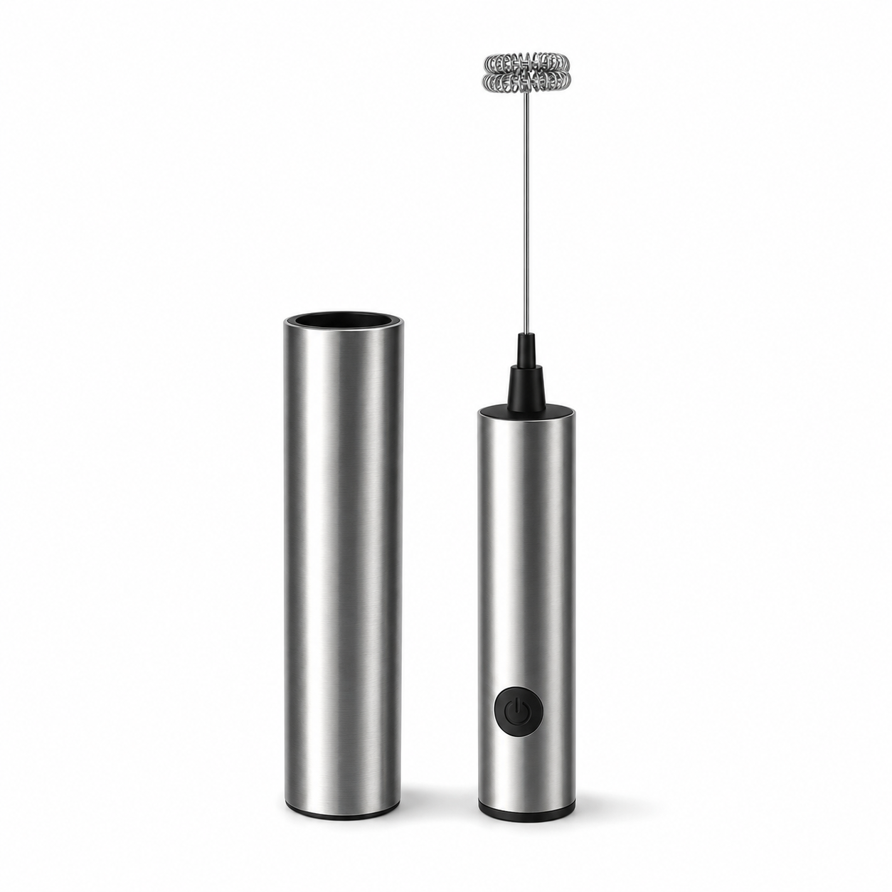 Battery Operated Milk Frother Whisk Handheld Mini Oval