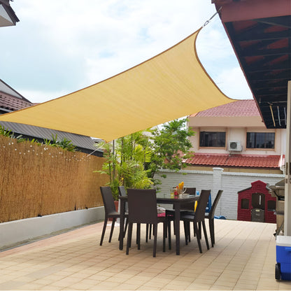 Toldo de sombra solar para patio cubierta exterior
