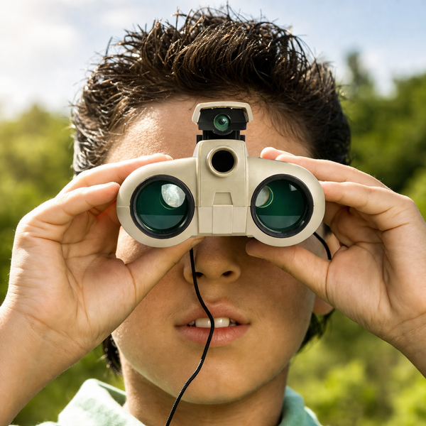 Binoculars Night Vision Kids Adventure Toy Outdoor Exploration Gear