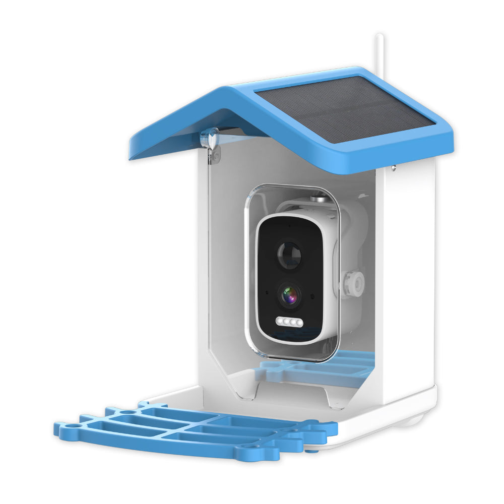 Vogelfutterhaus Kamera Außen Solar Dach Intelligentes Video Gerät