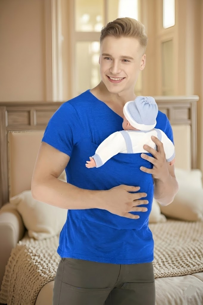 Babytrage Tee Freihändig Wickelshirt Stil Säuglingshalter