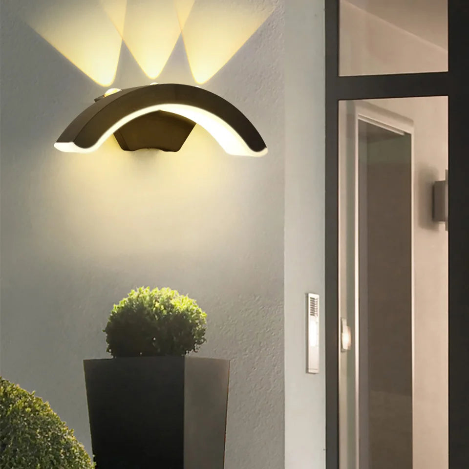 StormLite | Waterproof Outdoor Wall Light | Black Exterior Wall Lantern