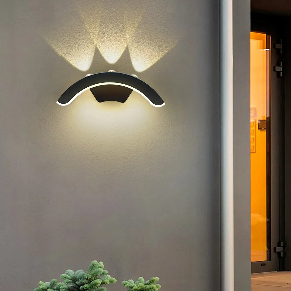 StormLite | Waterproof Outdoor Wall Light | Black Exterior Wall Lantern