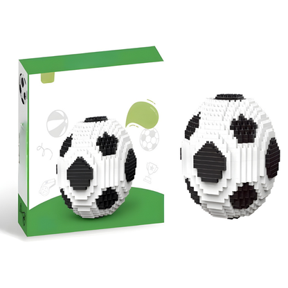 Set mic de jucării din plastic Building Blocks Worldcup Soccer