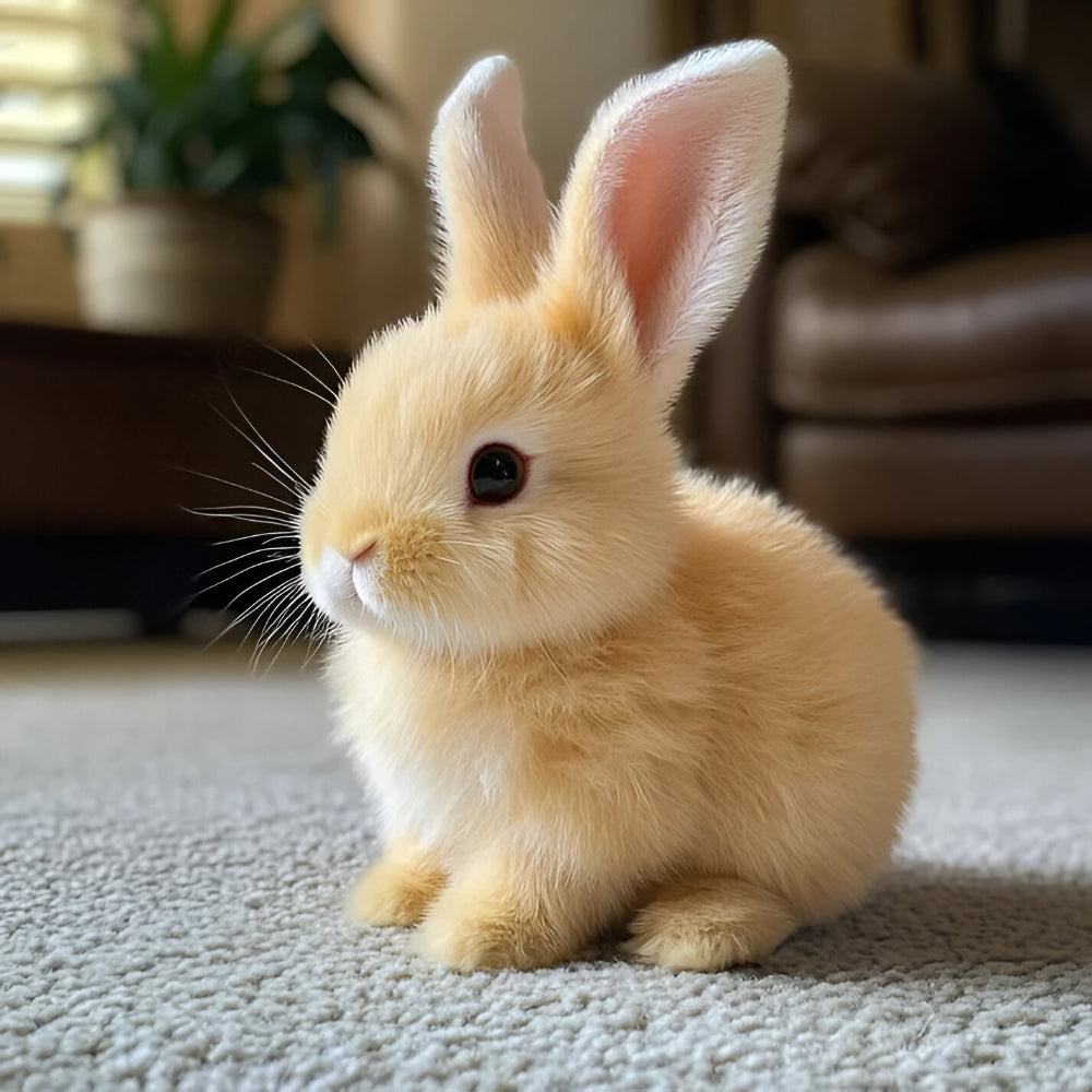 Hasenspielzeug Wohnkultur Lebensechte Sitzende Ausstellungsfigur