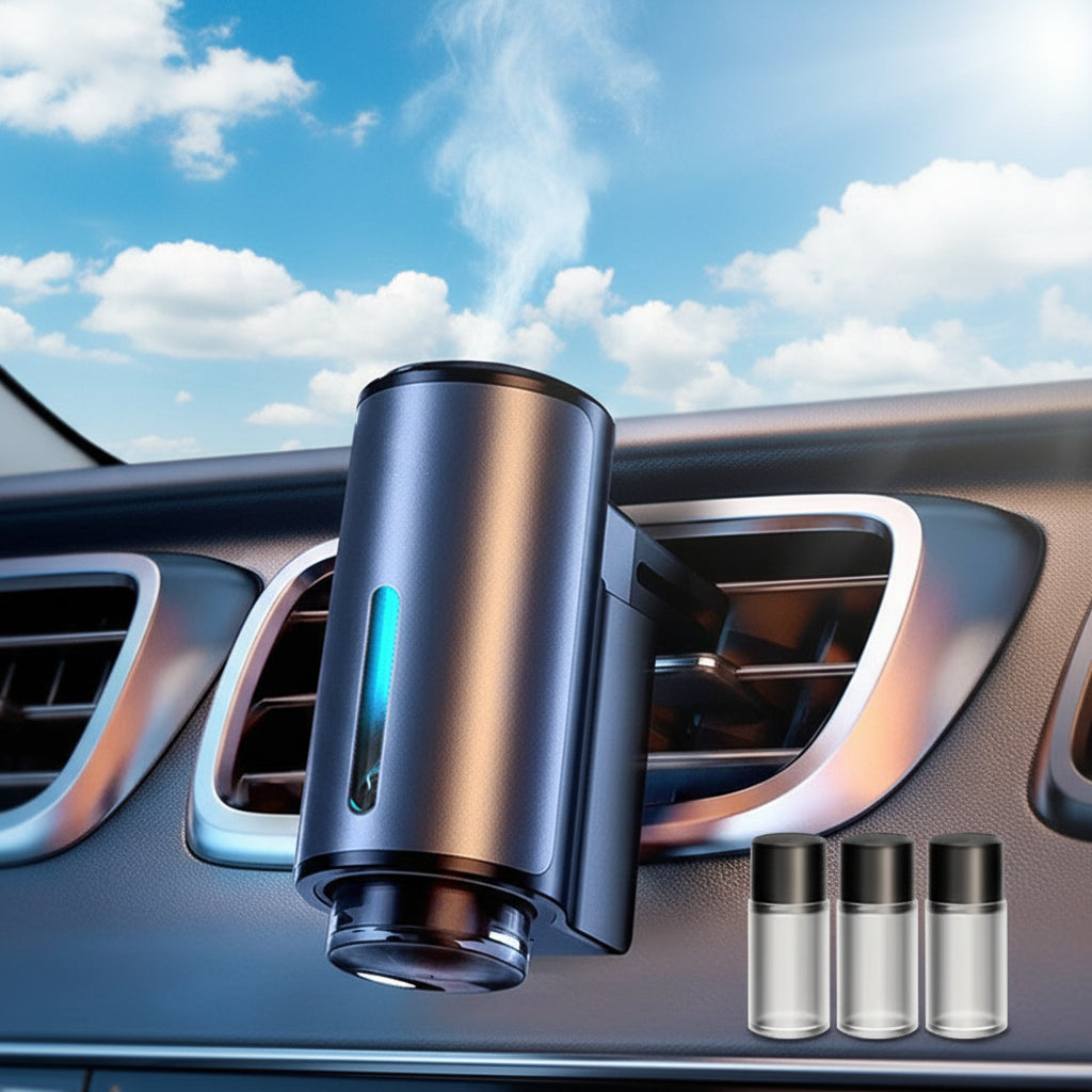 Profumatore per Auto Diffusore di Oli Essenziali Aromaterapia Clip per Bocchetta Ventilazione