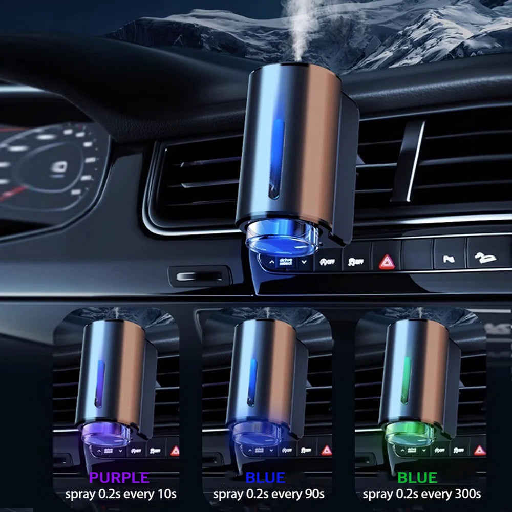 Profumatore per Auto Diffusore di Oli Essenziali Aromaterapia Clip per Bocchetta Ventilazione