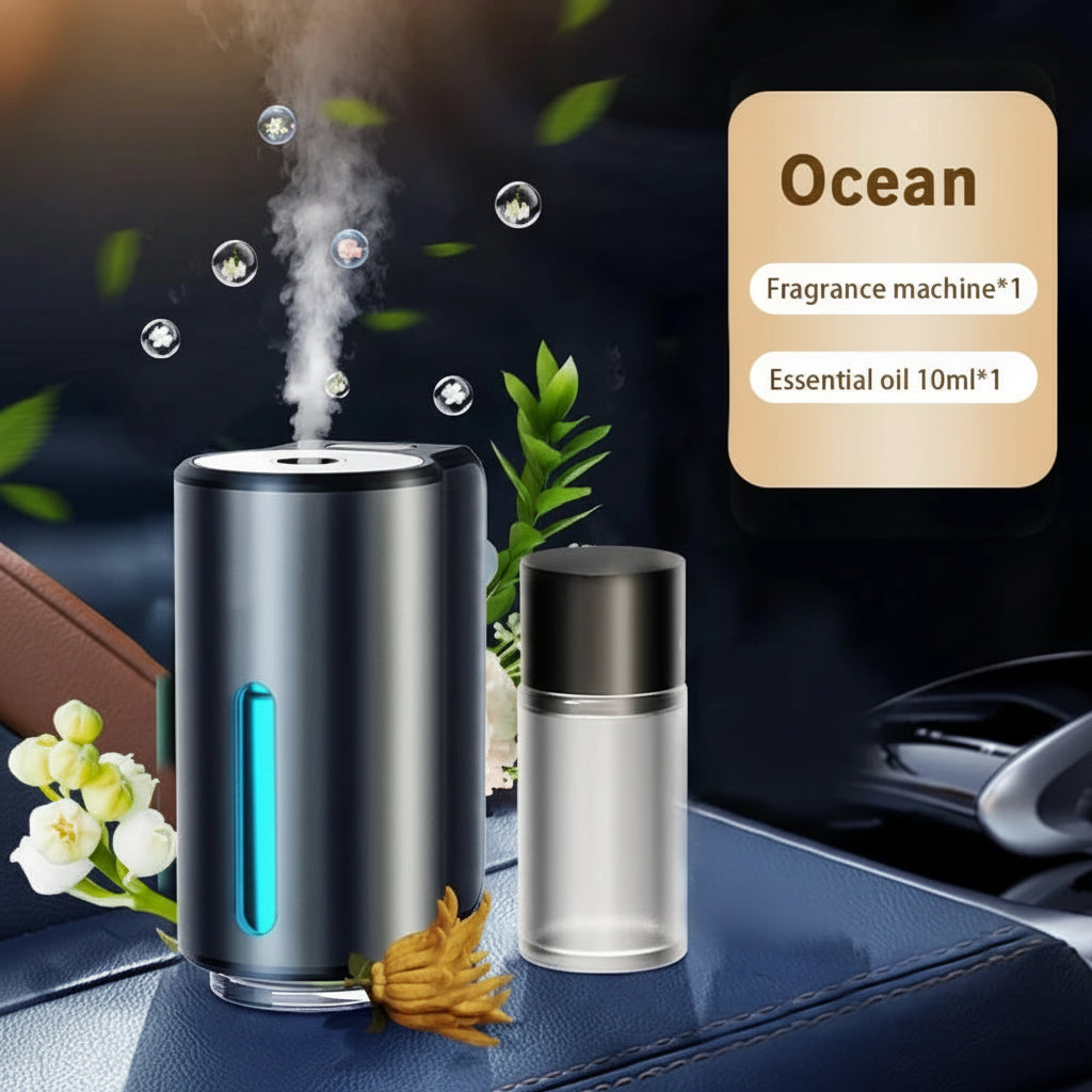 Profumatore per Auto Diffusore di Oli Essenziali Aromaterapia Clip per Bocchetta Ventilazione
