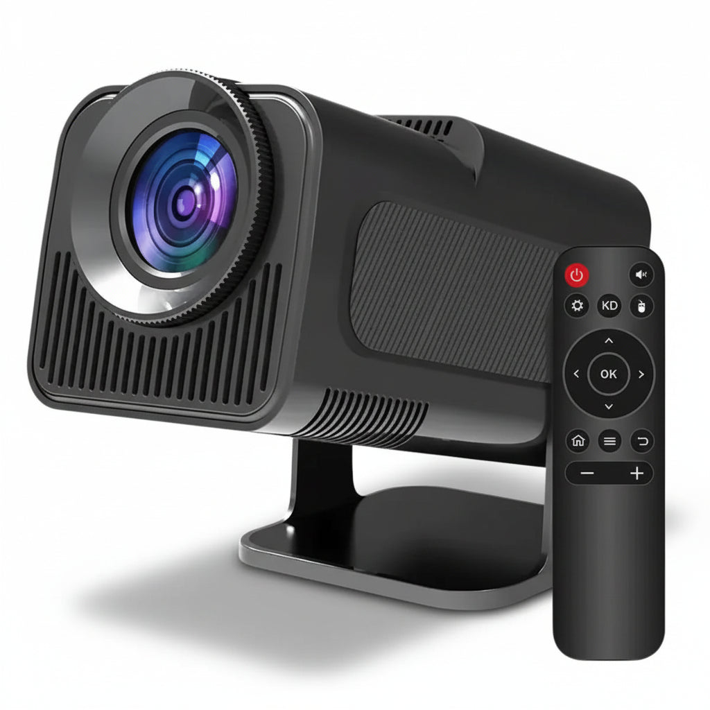 Mini-Beamer Klug 4K Tragbares Heimkino