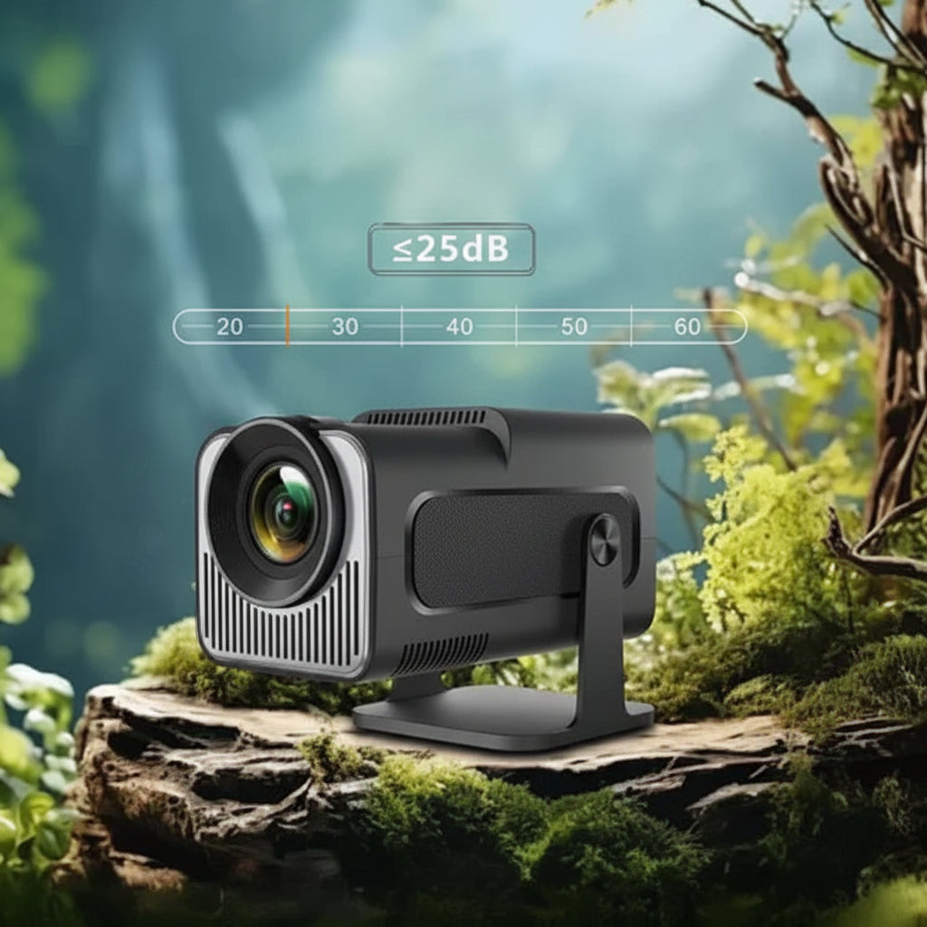Mini-Beamer Klug 4K Tragbares Heimkino