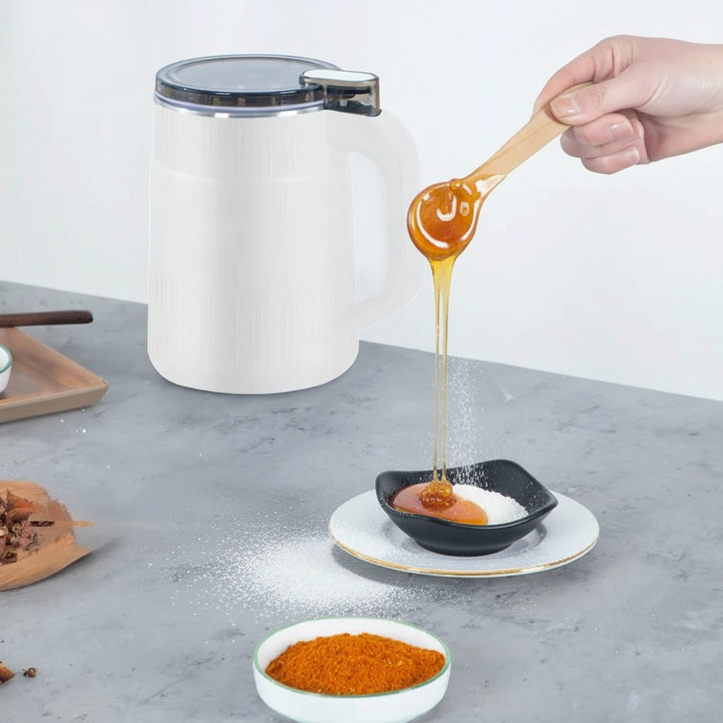 Moedor de Café Elétrico Portátil Moinho de Grãos para Cozinha e Panificação