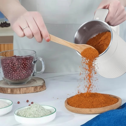 Moedor de Café Elétrico Portátil Moinho de Grãos para Cozinha e Panificação