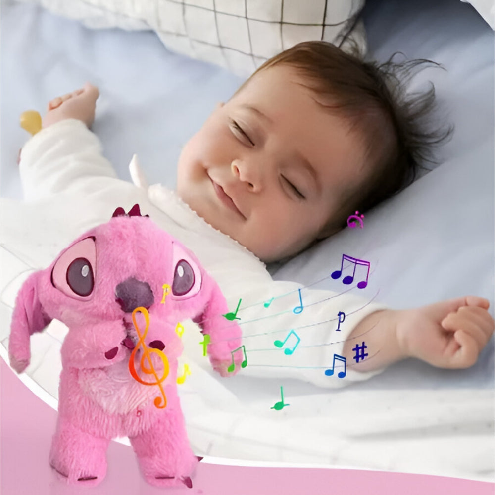 Calming Plush Toy with Light and Breathing for Sleep Aid 3