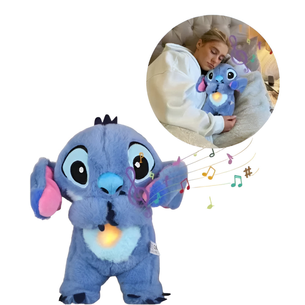 Calming Plush Toy with Light and Breathing for Sleep Aid 7