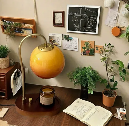 Lampă de masă pentru încălzirea lumânărilor, ajustabilă, lampă pentru topirea ceară fără flacără