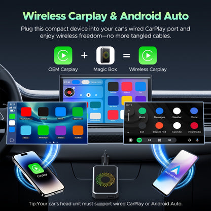 Adattatore per Auto Scatola di Trasmissione Multimediale Senza Fili per Display