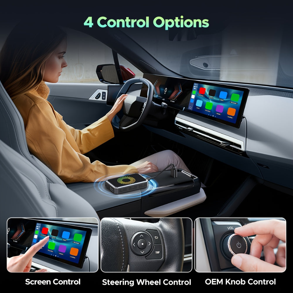 Adattatore per Auto Scatola di Trasmissione Multimediale Senza Fili per Display