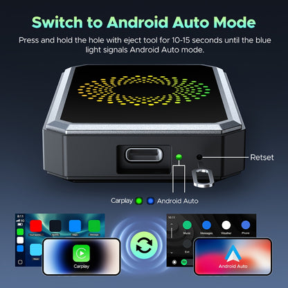 Adattatore per Auto Scatola di Trasmissione Multimediale Senza Fili per Display