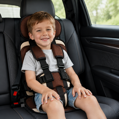 Car Seat Booster Portable Foldable Harness Travel Seat