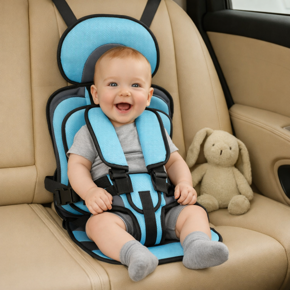 Car Seat Booster Portable Travel Compact Harness Child