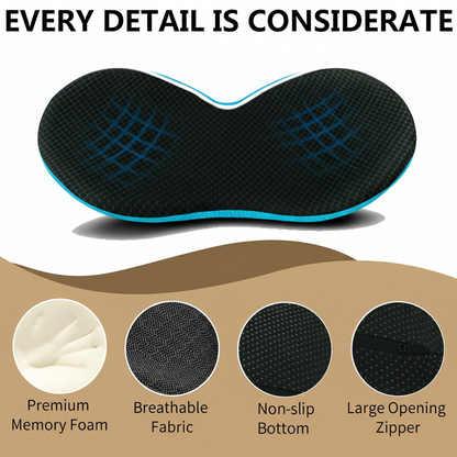 Cuscino Sedile Auto Memory Foam Rialzo Guida